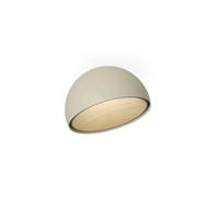 Vibia Duo "semisferica" Lampada a Soffitto - Promo 4880 ø 70 cm x 30 cm Crema DALI-2, 1-10V, Pulsante 2700 K Static White