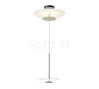 Vibia Flat Lampada a sospensione LED 3 fuochi, verde salvia - ø90 cm - DALI