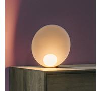 Vibia Lampada da tavolo LED Musa 7400, rosa, Ø 26 cm, da terra Vibia