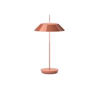 Vibia Mayfair Mini Lampada da Tavolo 5495 Terra rossa Sensore tattile