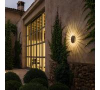 VIBIA Meridiano lampada a parete, LED, 472007/10, Meridiano [Lampade per Esterni > Lampade a Parete]