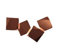 Vibia Origami Lampada da parete LED 4 fuochi, terracotta scura