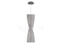 Vibia Rhythm Vertical Lampada a sospensione LED, marrone scuro - 47 x 163,5 cm