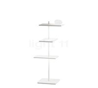 Vibia Suite Lampada da terra LED, bianco - 94 cm - con diffusore in vetro