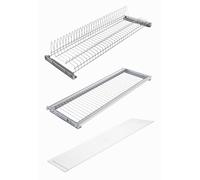 VIBO Scolapiatti ECOVARIANT griglia porta piatti con griglia porta bicchieri e