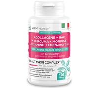 Vibor 120 Cps Beauty Skin Complex 10 in 1 Integratore Pelle Donna Uomo Con