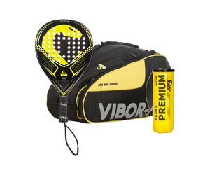 Vibora Rivoluziona il tuo gioco con la Confezione da 3 Black Mamba Classic Edition Porta il tuo gioco di padel al livello successivo con la Confezione da 3 Black Mamba Classic Edition di Vibora. Pensa