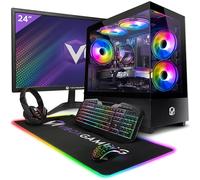 Vibox II-118 PC Gaming Completo • Schermo da 23 pollici • Intel Core i5 10400F 6 cores • Nvidia RTX 5060 8GB • 16GB RAM • 1TB SSD • Windows 11 • WiFi 6 + Bluetooth 5.4