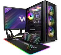 Vibox II-150 PC Gaming Fisso Completo • 23" Monitor • Core i5 10400F 4,3GHz • Radeon RX 9070 16GB • 16GB RAM • 1TB NVMe M.2 SSD • Windows 11 • WiFi