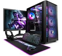 Vibox III-166 PC Gaming Completo • Schermo da 23 pollici • Intel Core i5 11400F 6 cores • Nvidia RTX 5060 8GB • 16GB RAM • 1TB SSD • Windows 11 • WiFi 6 + Bluetooth 5.4