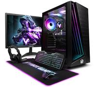 Vibox III-497 PC Gaming Fisso Completo • 23" Monitor • Core i5 11400F 4,4GHz • RTX 3050 6GB • 16GB RAM • 1TB SSD • Windows 11 • WiFi