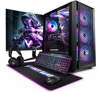 Vibox IX-521 PC Gaming Fisso Completo • 27" Monitor • Ryzen 7 9800X3D 5,0GHz • RTX 5090 32GB • 32GB 5600MHz DDR5 RAM • 2TB NVMe SSD • Windows 11 • WiFi • Nero