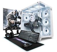 Vibox IX-551 PC Gaming Fisso Completo • 27" Monitor • Ryzen 7 9800X3D 5,0GHz • RTX 5090 32GB • 32GB 5600MHz DDR5 RAM • 2TB NVMe SSD • Windows 11 • WiFi • Bianco