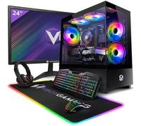 Vibox V-212 PC Gaming Fisso Completo • 23" Monitor • Ryzen 5 5500 4,2GHz • RTX 5060 Ti 8GB • 16GB RAM • 1TB SSD • Windows 11 • WiFi