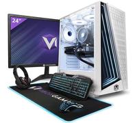 Vibox V-252 PC Gaming Fisso Completo • 23" Monitor • Ryzen 5 5500 4,2GHz • RTX 5060 Ti 8GB • 16GB RAM • 1TB SSD • Windows 11 • WiFi