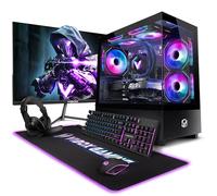 Vibox VII-541 PC Gaming Completo • 23" Monitor • Intel Core i7 12700KF 5,0 GHz • AMD Radeon RX 9060 XT 16GB • 8GB RAM • 1TB SSD • Windows 11 • WiFi