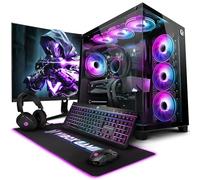 Vibox X-198 PC Gaming Fisso Completo • 27" Monitor • Core i9 14900KF 6,0GHz • Radeon RX 9070 XT 16GB • 32GB RAM • 1TB NVMe M.2 SSD • Windows 11 • WiFi