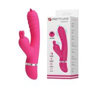 VIBRADOR PHOENIX CON SUCCIÃ“N Y LENGUA ESTIMULADORA
