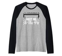 Vibrafono Meet Me At The Pit Musica Maglia con Maniche Raglan