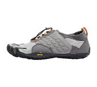 Vibram FiveFingers Trek Ascent - Scarpe da Arrampicata Basse Uomo, Grigio (Grey/Black/Orange), 44 EU