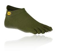 Vibram FiveFingers Athletic No Show, Calzini Uomo, Verde Militare, M