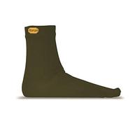 Vibram FiveFingers - Calze da uomo in lana Blend Crew, Uomo, calzini, S18C01XL, Verde militare, XL