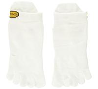 Vibram FiveFingers, Calzini Invisibili da Sport, Unisex, S15N01M, Bianco, M