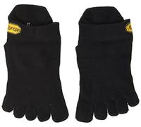 Vibram FiveFingers, Calzini Invisibili da Sport, Unisex, S15N02L, Black, L