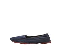 Vibram FiveFingers Women's One Quarter Leather Shoes Blue/Brick 40 (EU) 8.5 (US)