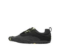 Vibram Men's 21M8002 V-Run Retro, Black/Green/Black, 48 EU/12.5-13 US