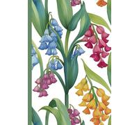 Vibrant Multi-Color Lily of the Valley Journal: Colorful Floral Notebook for Women, 6 x 9, 120 College Ruled Pages - Perfect for Journaling, Planning, Creative Writing & Daily Reflections