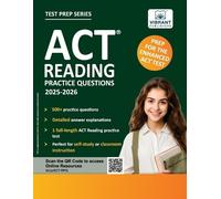 Vibrant Publishers ACT Reading Practice Questions (Tascabile)