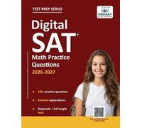 Vibrant Publishers Digital SAT Math Practice Questions (Tascabile)