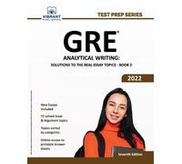 Vibrant Publishers GRE Analytical Writing (Tascabile) Test Prep