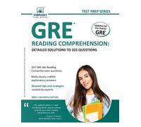 Vibrant Publishers GRE Reading Comprehension (Tascabile)