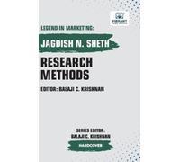 Vibrant Publishers Jagdish Sheth Research Methods (Copertina rigida)
