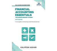 Vibrant Publishers Ka Financial Accounting Essentials You Always Wan (Tascabile)