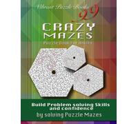 Vibrant Puzzle Books 99 Crazy Mazes Puzzle Book For Adults (Tascabile)