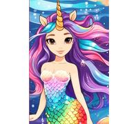 Vibrant Unicorn Mermaid