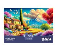 Vibrant VillageAstonishing 1000-Piece Jigsaw Puzzles for Adults A Pantheon of Impossible, Hard, Difficult Challenging Puzzle Games for All Genders - A Unifying Challenge for Adults And Kids Age 12 Ye
