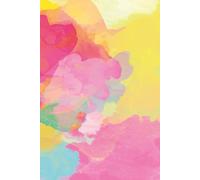 Vibrant Watercolor Design Lined Notebook for Journaling, Creative Writing, and Note-Taking, 120 Pages, 6x9 Inch, Perfect for Students, Travelers, Office, or Personal Use, Durable Paperback Journal