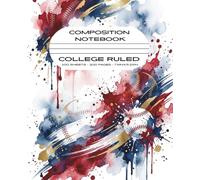 Vibrant Youth Baseball Composition Notebook 7.5"x9.25" composition notebook size • 200 pages (100 sheets) • College-ruled • Sports • Back to School: A ... Writing, Game Plans and Everyday Thoughts