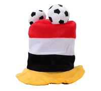 Vibrante Cappello da Costume da Pallone da Calcio per Giornate di Gioco e Feste a Tema - Tessuto Resistente con Design Accattivante - Taglia Unica per la Maggior Parte