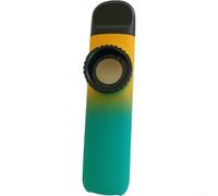 Vibrante flauto a bocca kazoo, perfetto per i principianti che cercano un modo divertente per fare musica ovunque (arancione film singolo)
