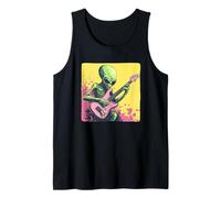 Vibrante Rock the Galaxy con questo fantastico chitarrista alieno Canotta