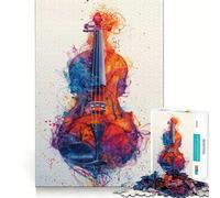 Vibrante Sinfonia Puzzle da 1000 Pezzi per Adulti Gioco di Sfida Mentale Taglio Preciso Allineamento Perfetto Divertimento in Famiglia Attività Serale (38x52cm)