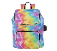 Vibrante Tie-dye Colore Esplosione Design Progettato Zaino per le Donne Moda Leggero Signore Borse Satchel per Shopping Sport Viaggi maletín de para mujer