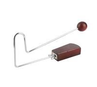 Vibraslap Strumento a Percussione, Materiale Acero Premium | Suono nitido, stimola il talento, facile da usare, coordinazione delle mani, adatto ai bambini