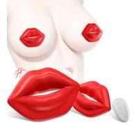 Vibrateurs pour mamelons 1 paire de pinces vibrantes pour mamelons, jouets sexuels invisibles, télécommande 9 vibrations pour femmes et couples.