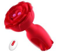 Vibrating Butt Plug Adult Sex Toys, Anal Plug Vibrator con 10 Vibration & 10 Flapping Modes, Remote Control Vibrator Anal Dildo Femminile Adult Sex Toys per Uomini Prostata Massager